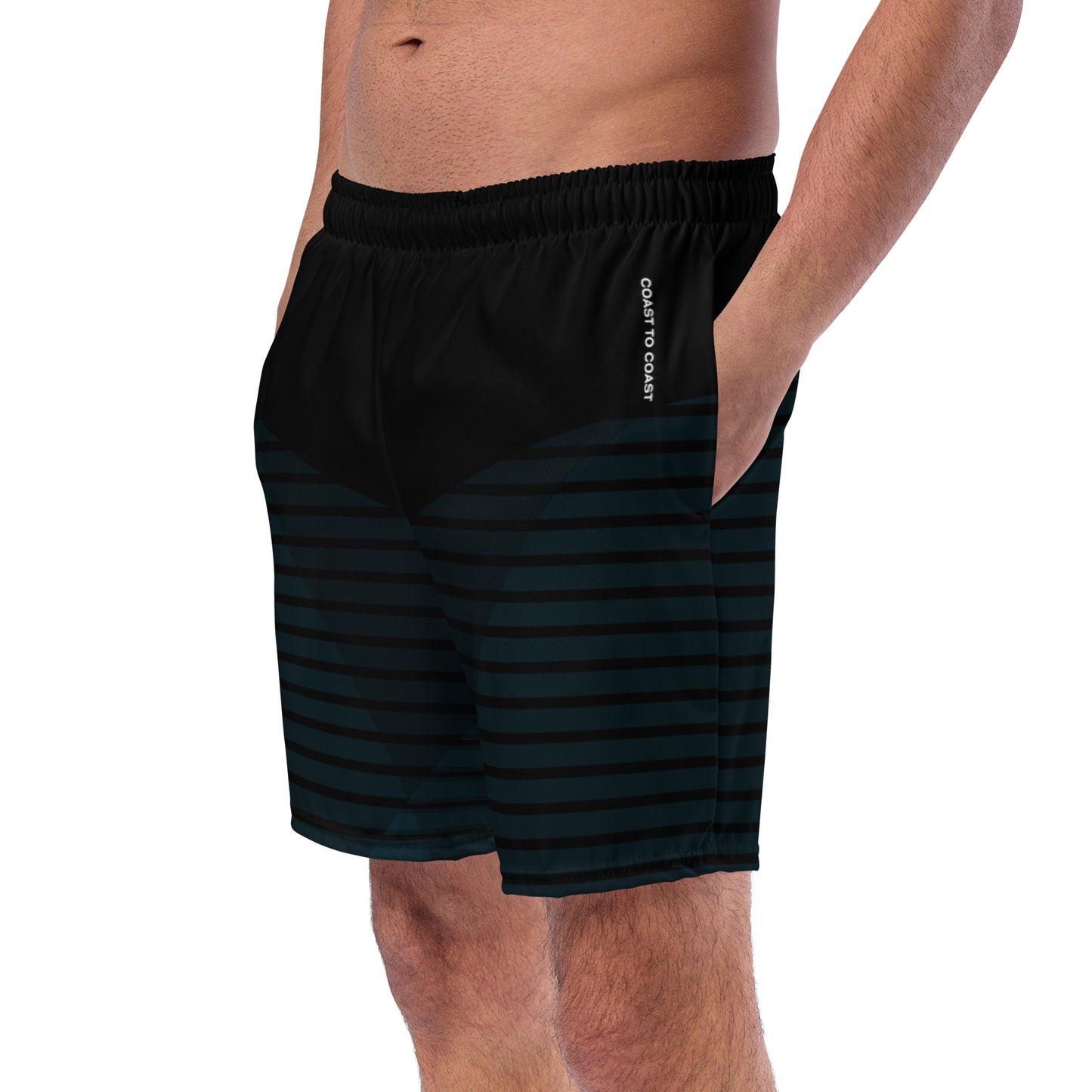 MENS Coast to Coast Swim Shorts (Black)